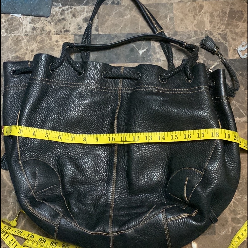 VINTAGE Cole Haan leather pebbled bag - Picture 6 of 11